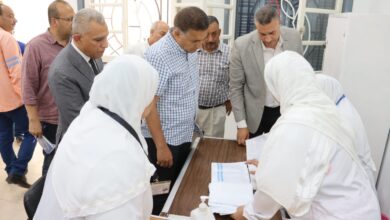 محافظ القليوبية يطمئن على انتظام خدمات التأمين الصحي بكفر شبين ويتابع أعمال التطوير