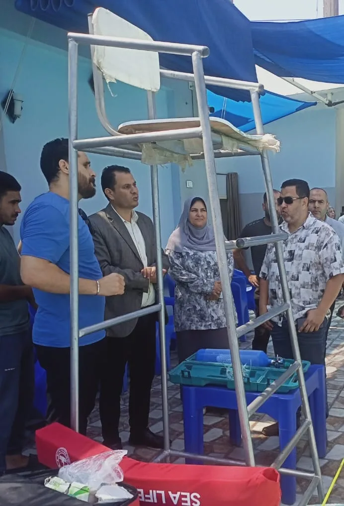 شباب القليوبية تراجع إجراءات الأمن والسلامة بحمامات السباحة وتوجه بتلافي الملاحظات فورًا