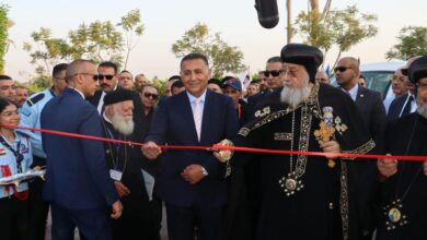 البابا تواضروس الثاني يفتتح مجمع خدمات "أغصان الزيتون" بمدينة العبور بحضور محافظ القليوبية