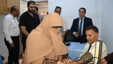 محافظ القليوبية يتابع أول أيام تشغيل العيادات الخارجية المسائية بمستشفى بنها التعليمي
