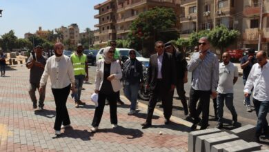 محافظ القليوبية يتابع تطوير شارع الحرية أمام مستشفى القناطر العام ويوجه بسرعة إنجاز المشروع