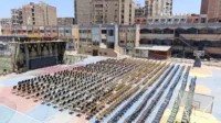بعد الاقبال الشديد .. شاهد استعدادات الشبان لاستقبال اهالي بنها لمشاهدة مباراة مصر والارجنتين
