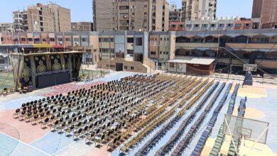 بعد الاقبال الشديد .. شاهد استعدادات الشبان لاستقبال اهالي بنها لمشاهدة مباراة مصر والارجنتين