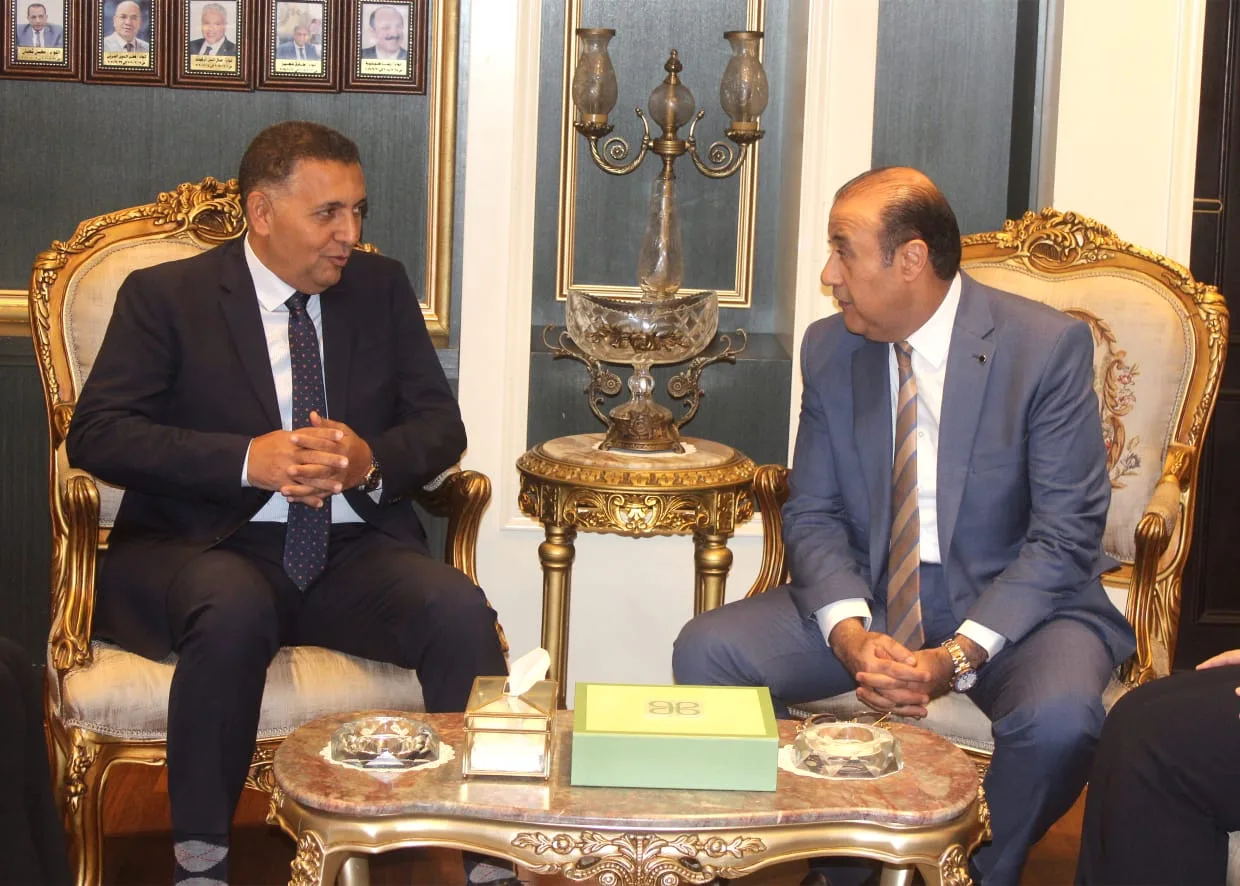زيارة تهنئة لمدير أمن القليوبية الجديد.. والمحافظ يشدد على استمرار التنسيق المشترك زيارة تهنئة لمدير أمن القليوبية الجديد.. والمحافظ يشدد على استمرار التنسيق المشترك