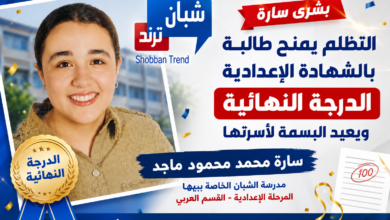 من القلق إلى الفرحة.. التظلم يمنح طالبة بالشهادة الإعدادية الدرجة النهائية ويعيد البسمة لأسرتها