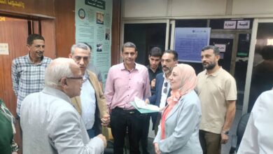 نائب رئيس جامعة بنها للدراسات العليا تتفقد معامل التنسيق الإلكتروني بكليتي الآداب والتجارة