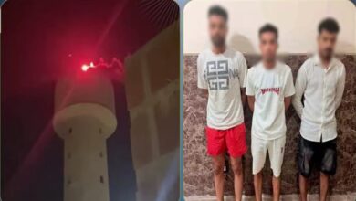 احتفال بعيد ميلاد أعلى محطة مياه.. إحالة فني للتحقيق وضبط 3 متهمين بكفر شكر