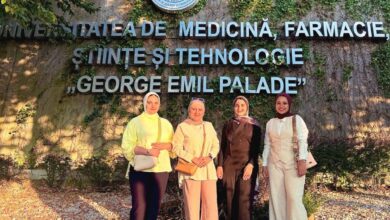 طلاب جامعة بنها يواصلون تدريبهم الإكلينيكي والتخصصي في رومانيا ضمن برنامج التبادل الطلابي