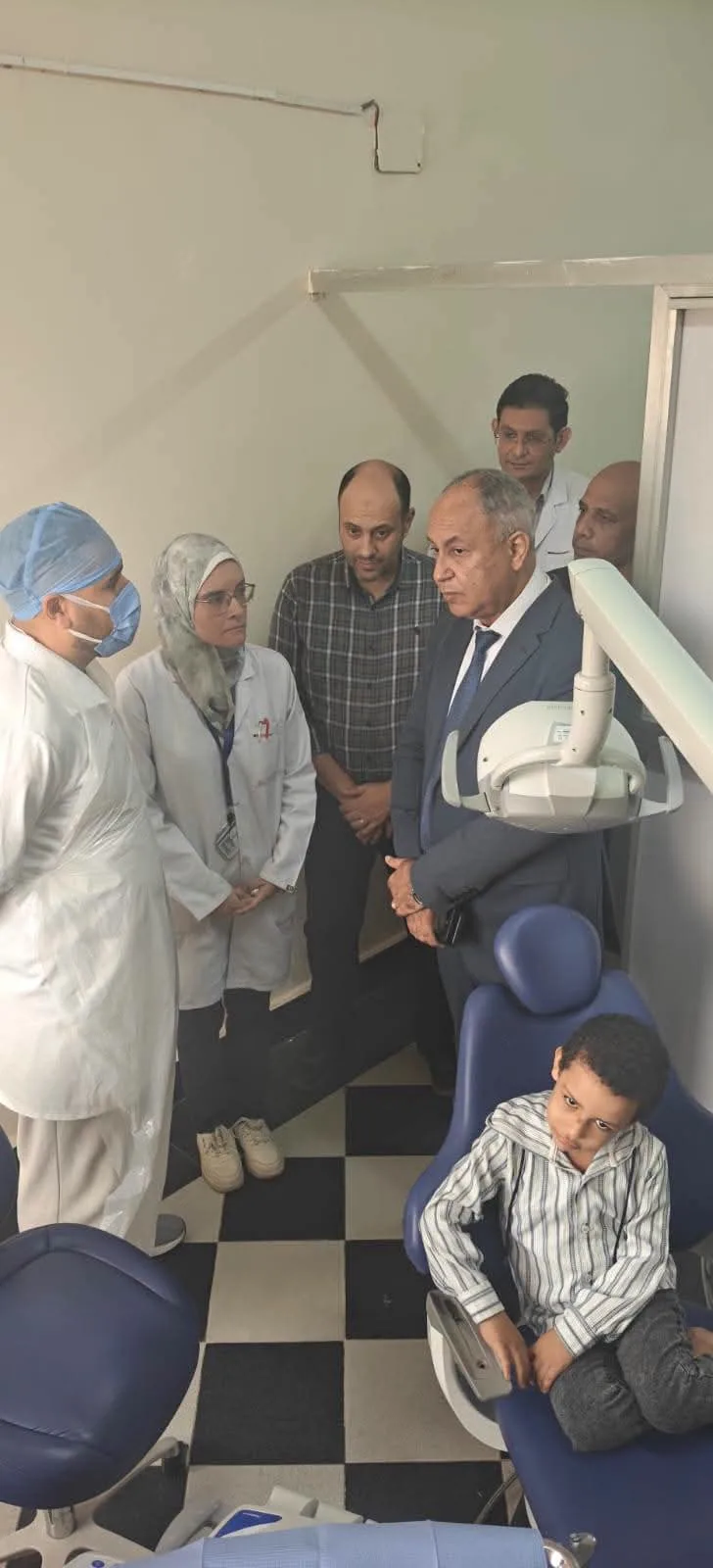 وكيل صحة القليوبية لا مكان للمقصرين ..احالة اطباء برمد بنها للتحقيق