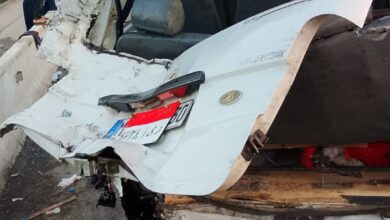 إصابة 9 أشخاص في انقلاب ميكروباص بطريق الحر ببنها.. وتحرك عاجل من الإسعاف والمرور