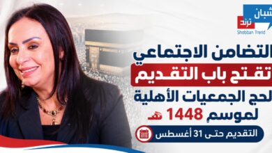 التضامن الاجتماعي تفتح باب التقديم لحج الجمعيات الأهلية لموسم 1448هـ.. التقديم حتى 31 أغسطس