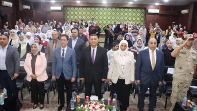 محافظ القليوبية ورئيس جامعة بنها يفتتحان معرض حلوى المولد النبوي الشريف بهيئة الشبان العالمية