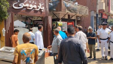 محافظ القليوبية يوجه بتكثيف حملات الإشغالات.. ونائب المحافظ تقود حملة مكبرة بكفر شكر