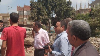 محافظ القليوبية يوجه بتعزيز منظومة النظافة ورفع نواتج تطهير الترع بالقرى