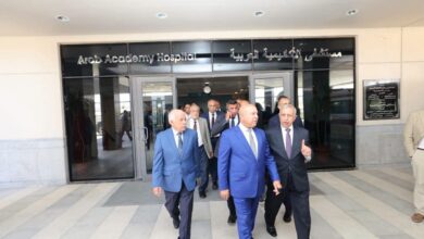 وزير النقل يتفقد فرع الأكاديمية العربية بمدينة العلمين الجديدة