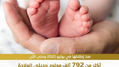 الصحة فحص أكثر من 792 ألف مولود ضمن مبادرة الكشف المبكر عن الأمراض الوراثية الصحة فحص أكثر من 792 ألف مولود ضمن مبادرة الكشف المبكر عن الأمراض الوراثية