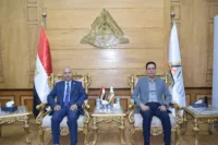 رئيس جامعة بنها يستقبل مدير الوحدة المركزية للتدريب على تكنولوجيا المعلومات بالمجلس الأعلى للجامعات