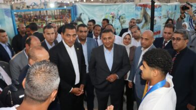 استكمالًا لجولتهما الافتتاحية.. محافظ القليوبية ووزير الشباب والرياضة يفتتحان عددًا من المنشآت الشبابية والرياضية بنادي العبور الرياضي