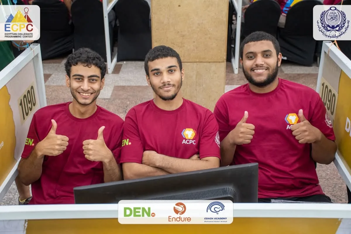 طلاب كلية الحاسبات والذكاء الاصطناعي بجامعة بنها يحققون إنجازًا جديدًا في البطولة المصرية للبرمجة ECPC Finals