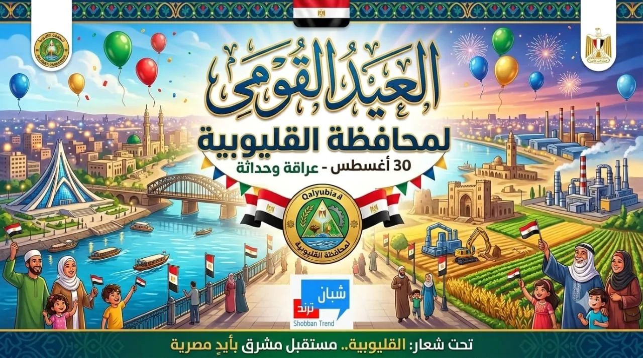 في عيدها القومي الـ158.. القليوبية تواصل مسيرة البناء وافتتاح المشروعات التنموية بمختلف القطاعات في عيدها القومي الـ158.. القليوبية تواصل مسيرة البناء وافتتاح المشروعات التنموية بمختلف القطاعات