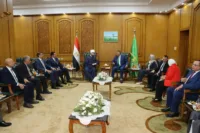 محافظ القليوبية يستقبل وزير الأوقاف بديوان عام المحافظة ويشاركه احتفالات القليوبية بعيدها القومي الـ158