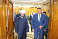 محافظ القليوبية يستقبل وزير الأوقاف بديوان عام المحافظة ويشاركه احتفالات القليوبية بعيدها القومي الـ158