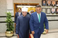 محافظ القليوبية يستقبل وزير الأوقاف بديوان عام المحافظة ويشاركه احتفالات القليوبية بعيدها القومي الـ158