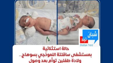 أم رحلت.. وتوأمها تمسّكا بالحياة».. معجزة طبية في سوهاج تنقذ طفلين من الموت
