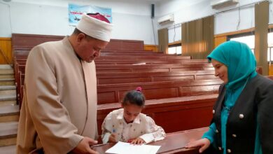 رئيس منطقة القليوبية الأزهرية يتابع اختبارات اللغة الإنجليزية للطلاب المحولين إلى المعاهد النموذجية رئيس منطقة القليوبية الأزهرية يتابع اختبارات اللغة الإنجليزية للطلاب المحولين إلى المعاهد النموذجية