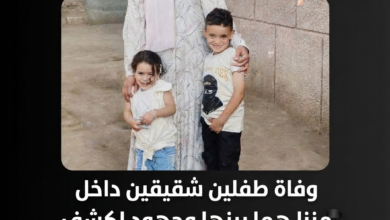 ادعوا لهم بالرحمة .. وفاة طفلين شقيقين داخل منزلهما ببنها وجهود لكشف ملابسات الواقعة ادعوا لهم بالرحمة .. وفاة طفلين شقيقين داخل منزلهما ببنها وجهود لكشف ملابسات الواقعة