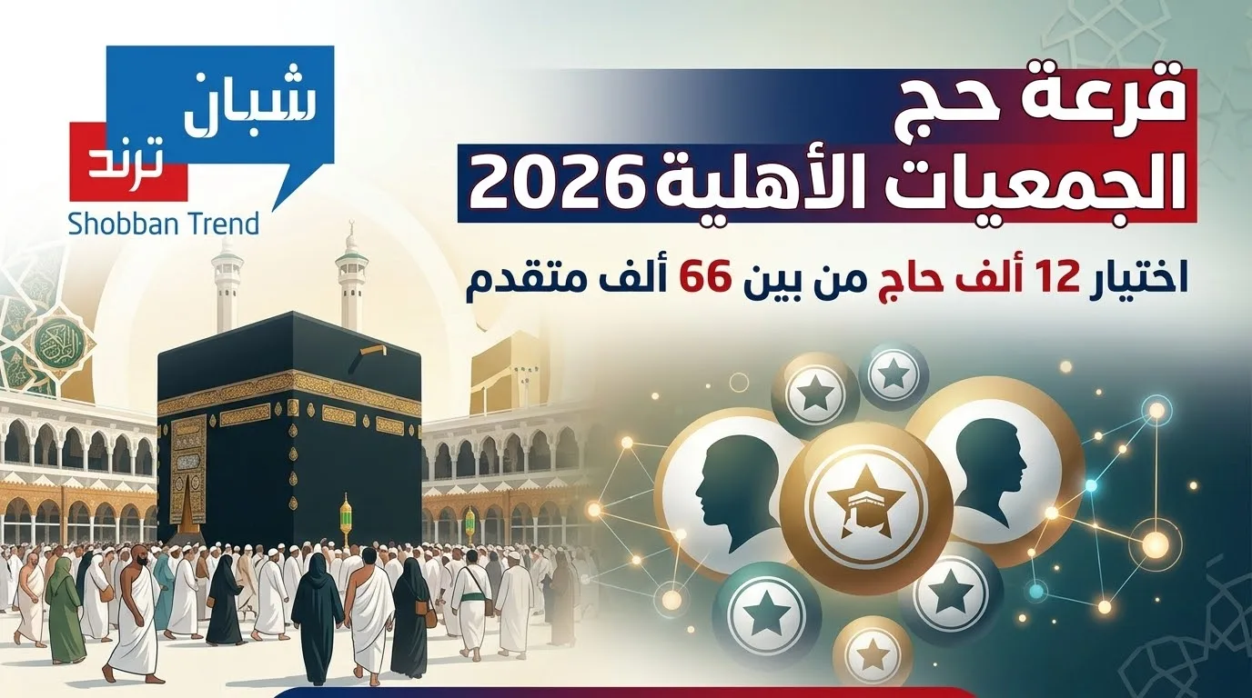 قرعة حج الجمعيات الأهلية 2026.. اختيار 12 ألف حاج من بين 66 ألف متقدم قرعة حج الجمعيات الأهلية 2026.. اختيار 12 ألف حاج من بين 66 ألف متقدم