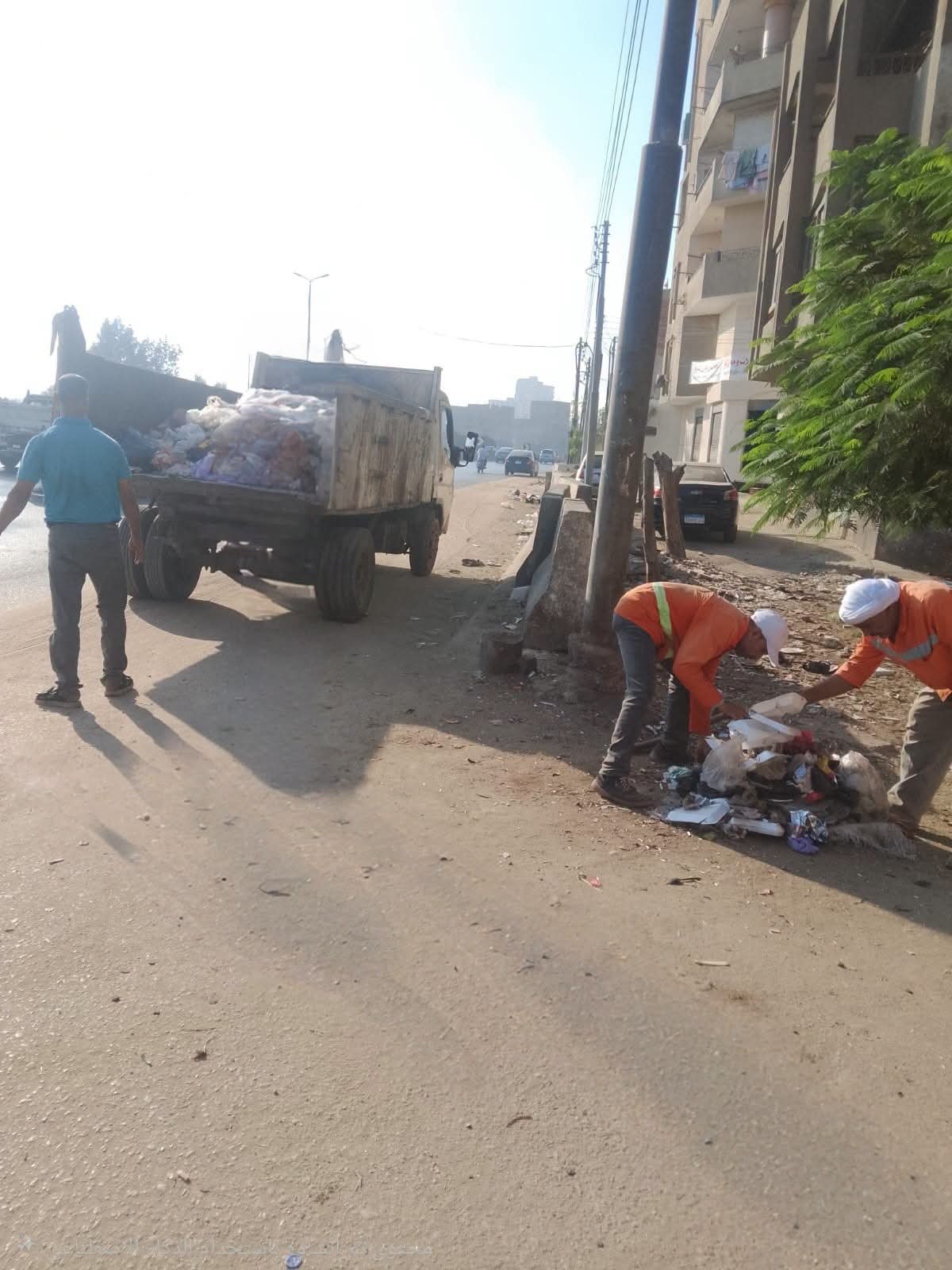 طوخ تستعيد بريقها.. حملات مكثفة لرفع المخلفات وتحسين المظهر الحضاري