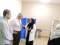 بعد طوابير  مستشفي الجلدية ..وكيل صحة القليوبية يوجه تخفيف الزحام وتطوير الخدمة