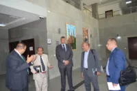 رئيس جامعة بنها يستقبل لجنة مجلس الجامعات الأهلية لمتابعة إنشاء الجامعة التكنولوجية بالعبور