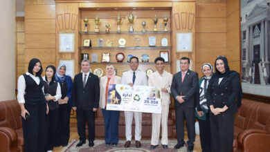 جامعة بنها تعلن نتائج مسابقة إدارة المخلفات الجامعية «Green Loop Competition 2026»