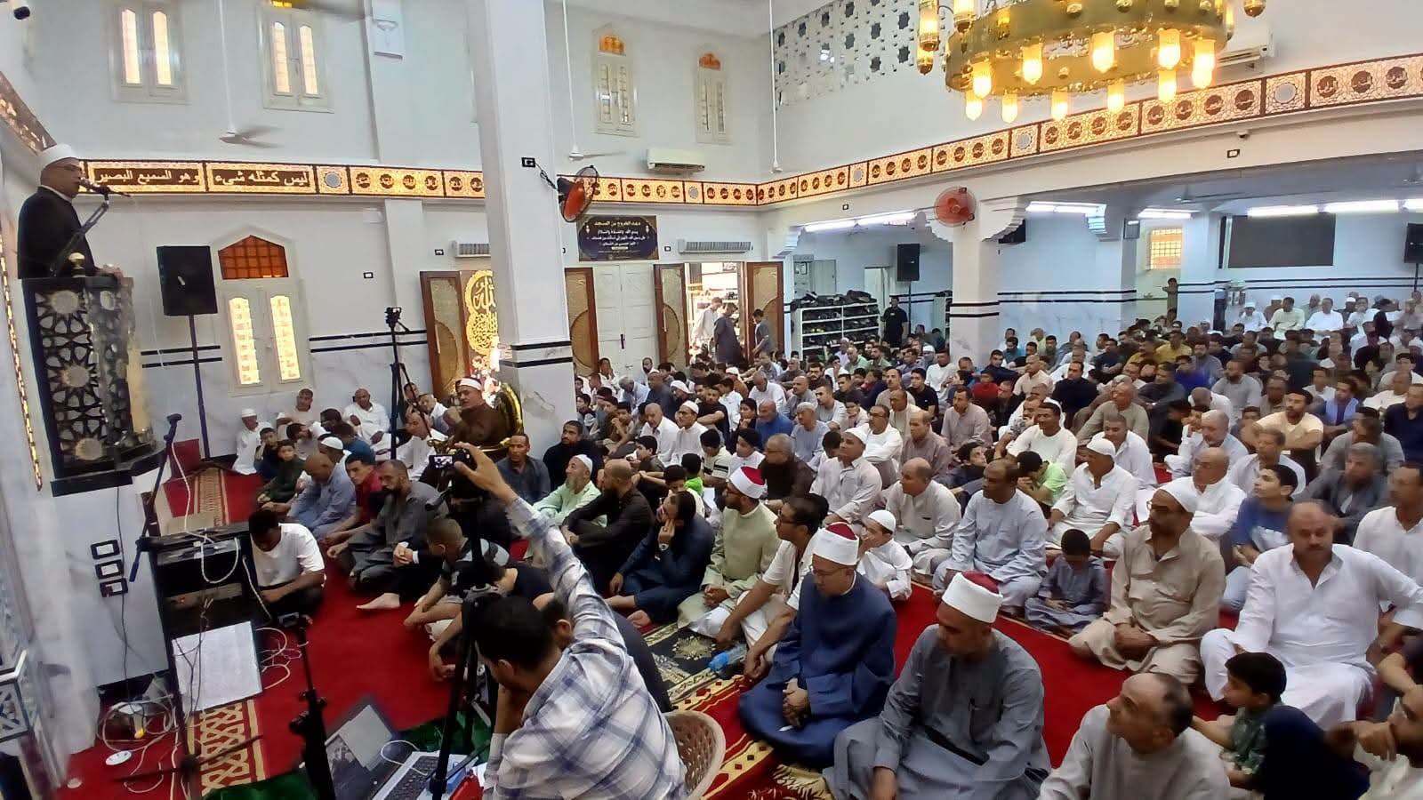 من جديد يصدح بالحق.. افتتاح مسجد الأشراف بشبلنجة بعد الإحلال والتجديد