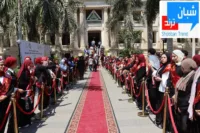 محافظ القليوبية ورئيس جامعة بنها يشهدان استقبال شعلة أسبوع شباب الجامعات والمعاهد العليا الرابع عشر