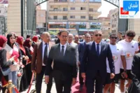 محافظ القليوبية ورئيس جامعة بنها يشهدان استقبال شعلة أسبوع شباب الجامعات والمعاهد العليا الرابع عشر