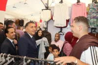 محافظ القليوبية يفتتح معرض «أهلاً مدارس» ببنها بتخفيضات تصل إلى 35%.. ويوجه بزيادة نسب الخصم لتخفيف الأعباء عن الأسر