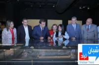 جورج قرداحي بين كنوز مكتبة الإسكندرية.. رحلة في ذاكرة مصر وحضارتها» 