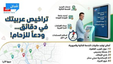 تراخيص عربيتك في دقائق.. خدمات جديدة لماكينات الخدمة الذاتية المرورية وأماكن تواجدها