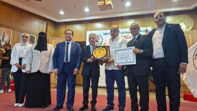 نقيب أطباء مصر يشيد بعطاء الأطباء خلال احتفالية «يوم طبيب القليوبية» نقيب أطباء مصر يشيد بعطاء الأطباء خلال احتفالية «يوم طبيب القليوبية»