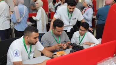 بمشاركة 30 فريقا من أكثر من 10 جامعات مصرية.. انطلاق بطولة جامعة بنها الثانية للروبوتات بمشاركة 30 فريقا من أكثر من 10 جامعات مصرية.. انطلاق بطولة جامعة بنها الثانية للروبوتات