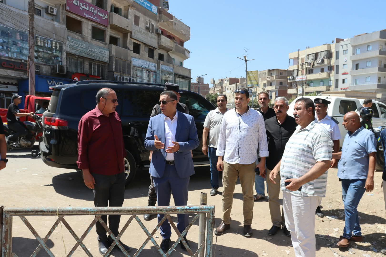محافظ القليوبية يعاين كوبري الشرقاوية ويوجه بسرعة حسم موقفه الإنشائي محافظ القليوبية يعاين كوبري الشرقاوية ويوجه بسرعة حسم موقفه الإنشائي