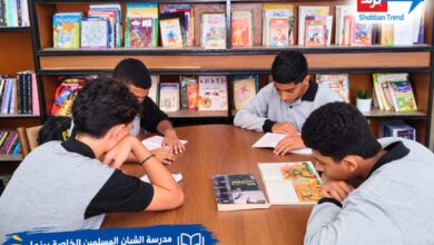 في رحاب المكتبة.. طلاب المرحلة الثانوية بمدرسة الشبان المسلمين يبحرون في عالم المعرفة في رحاب المكتبة.. طلاب المرحلة الثانوية بمدرسة الشبان المسلمين يبحرون في عالم المعرفة