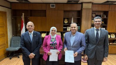 هندسة بنها توقع بروتوكول تعاون مع هيئة الأبنية التعليمية لإجراء الجسات وأبحاث ميكانيكا التربة