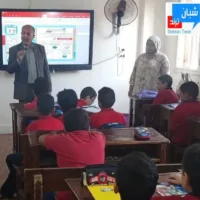 جولة ميدانية لمدير عام مدارس الشبان ببنها لمتابعة انتظام الدراسة والاطمئنان على الطلاب