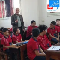 جولة ميدانية لمدير عام مدارس الشبان ببنها لمتابعة انتظام الدراسة والاطمئنان على الطلاب