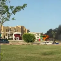 النيران تلتهم ماكينة ATM أمام جامعة بنها.. والسيطرة على الحريق دون إصابات