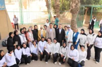 رئيس جامعة بنها يشهد إحتفالية بدء العام الدراسي الجديد والسلام الوطنى بملاعب الجامعة